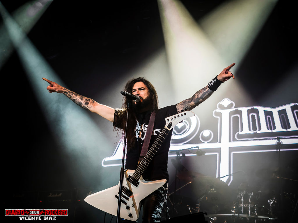 Leo Jimenez en el Escena Rock 2020 (Madrid)