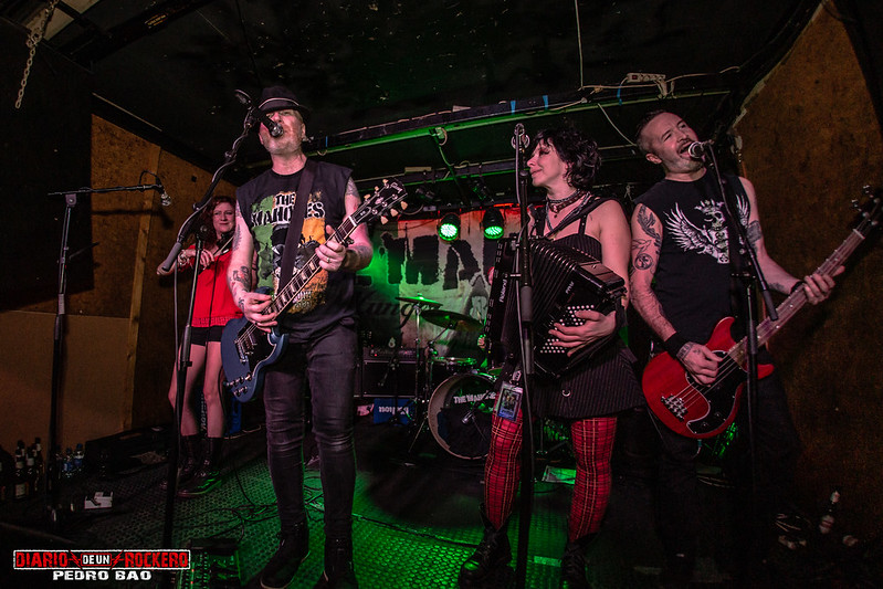 The Mahones en la Sala Gruta 77 (Madrid)
