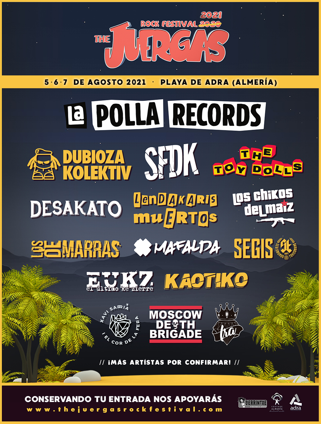 THE JUERGA'S ROCK FESTIVAL ANUNCIA SU APLAZAMIENTO AL 5, 6 Y 7 DE ...