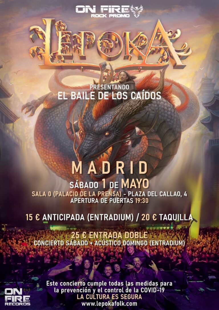 LÈPOKA EN CONCIERTO EN MADRID LÈPOKA EN CONCIERTO EN MADRID