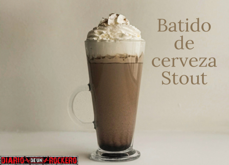 BATIDO DE CERVEZA STOUT