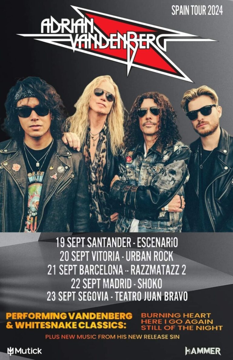 VANDENBERG GIRA ESPAÑOLA 2024