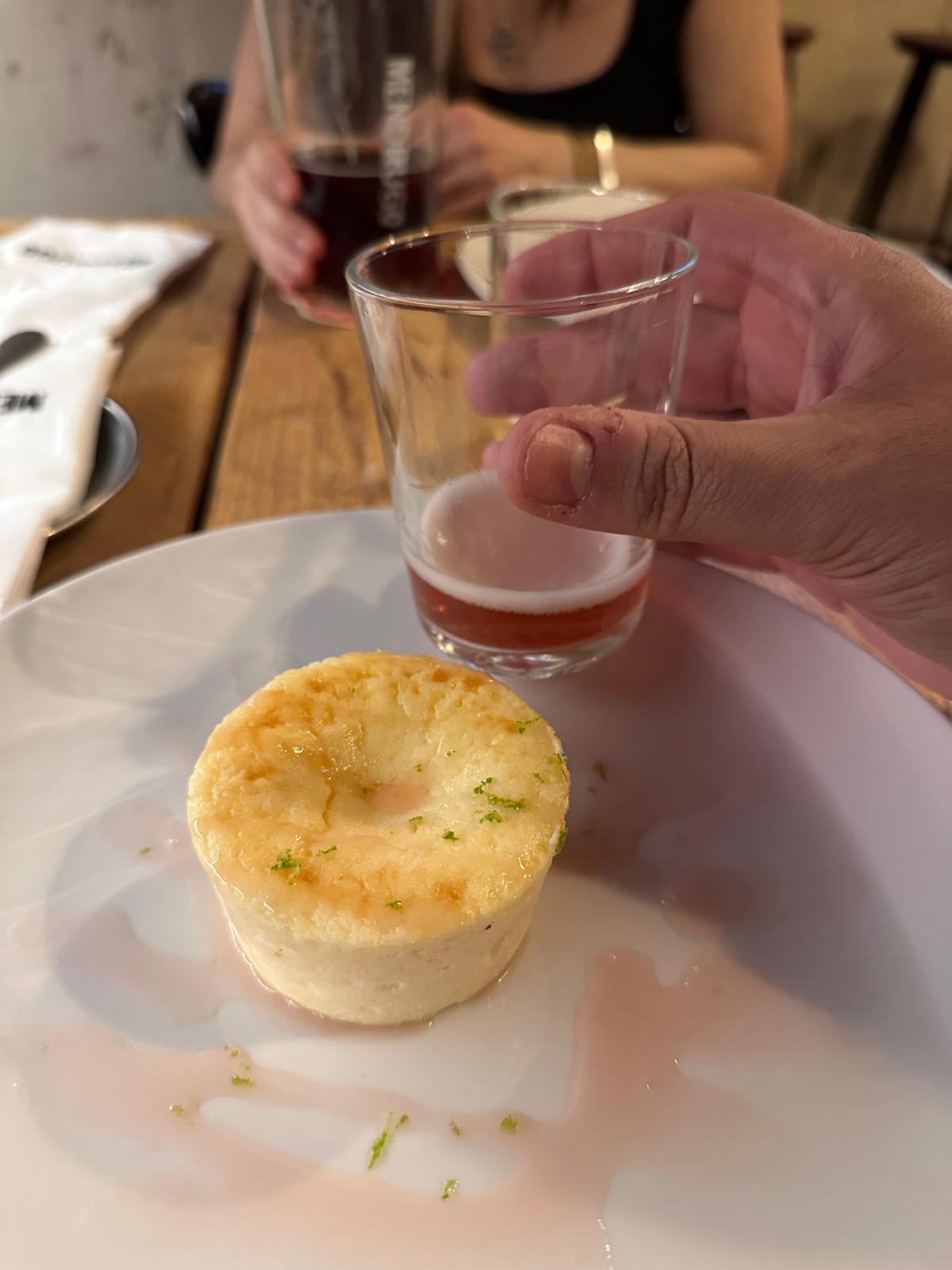 Tarta de queso y Produd To Be Rural Berliner Weisse