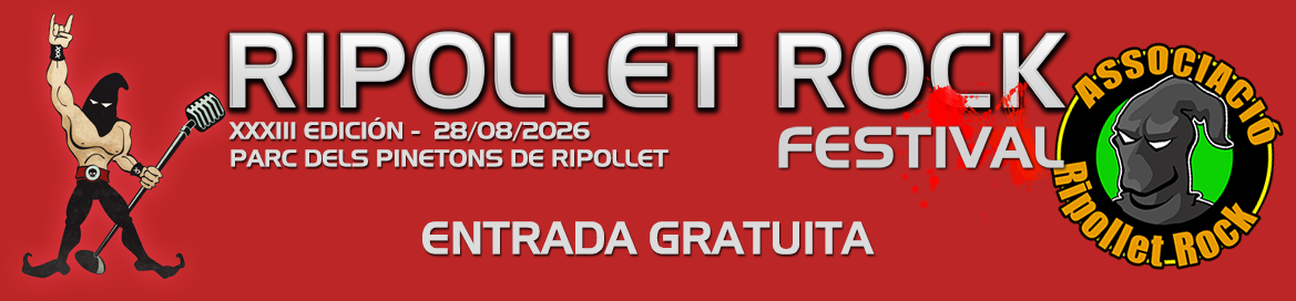 RIPOLLET ROCK FESTIVAL 2026: PRIMERAS CONFIRMACIONES - Diario de un Rockero