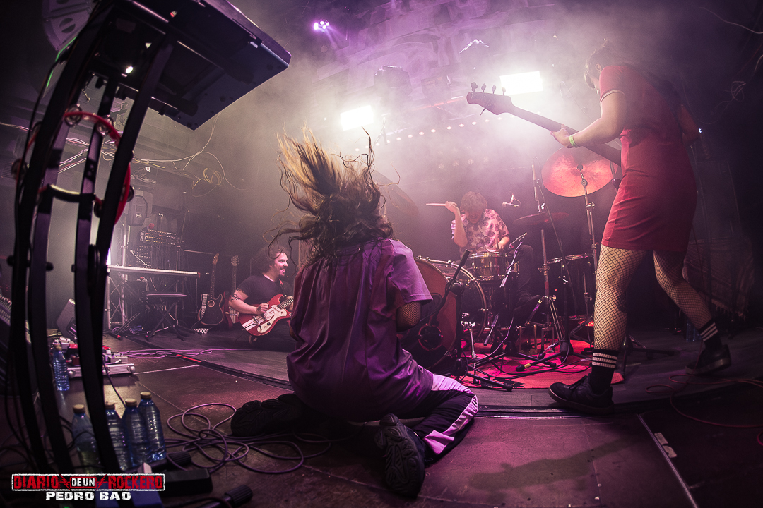 Foto realizada por Pedro Bao el pasado 26 de febrero en la sala Nazca, en Madrid